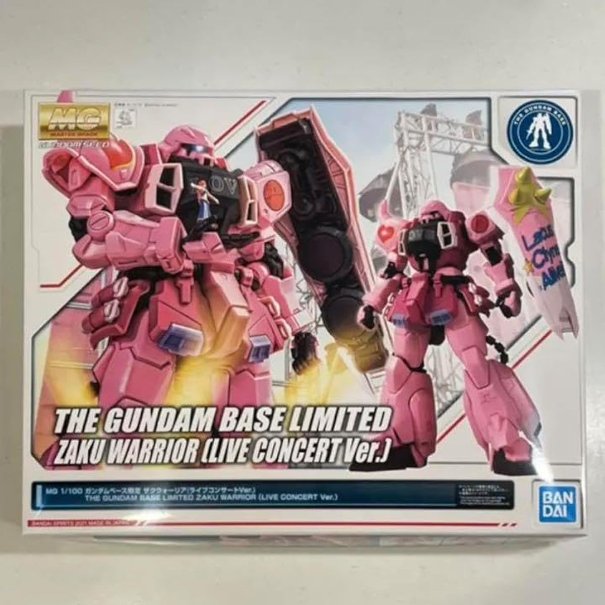 MG 1/100 Base Limited Zaku Warrior (Live Concert Ver.)