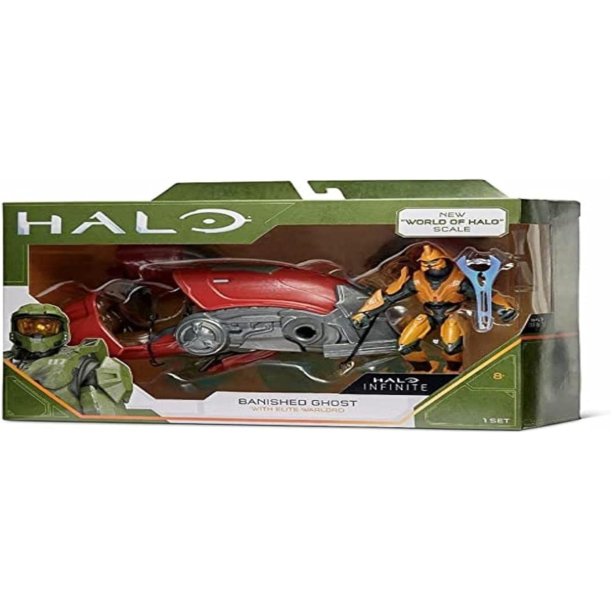 Halo 4-inch Figures & Vehicles Defeat Ghosts & Elite Warlords