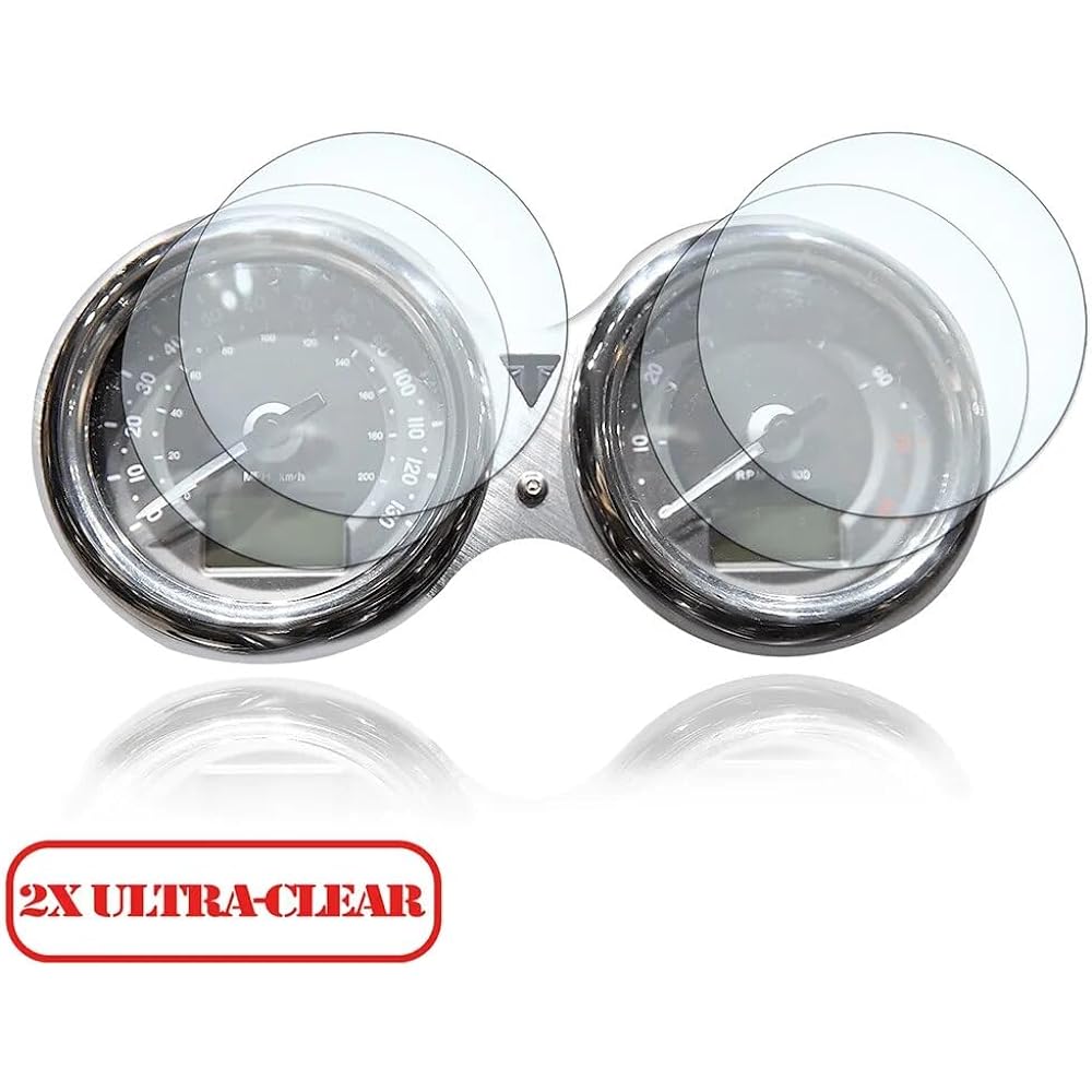DEMUR Motorcycle Scratch Cluster Screen Dashboard Protection Instrument Film Triumph Bonneville T100 Bonneville T120 Thruxton R Dashboard Screen Protector (Size : 5 PCS)