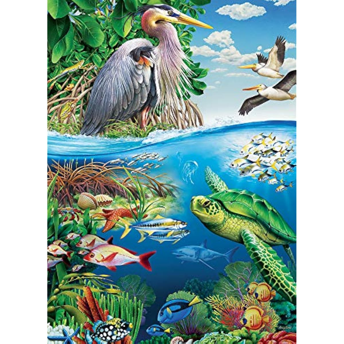Cobble Hill Earth Day 350 Piece Family Puzzle