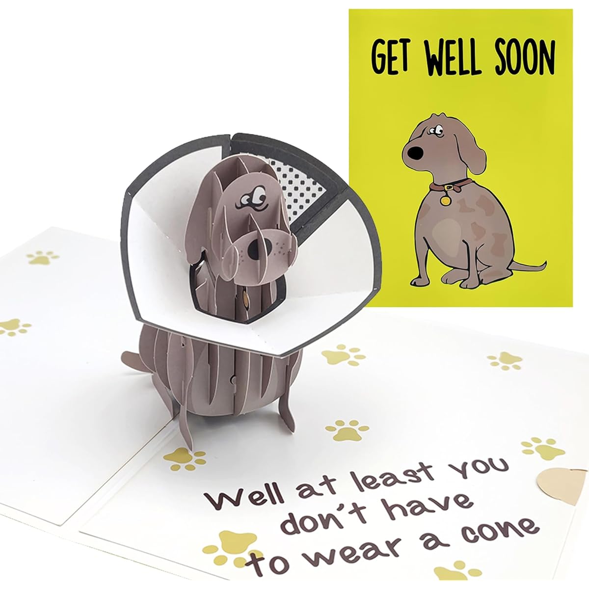 mmuue Funny Get Well Soon Greeting Card
