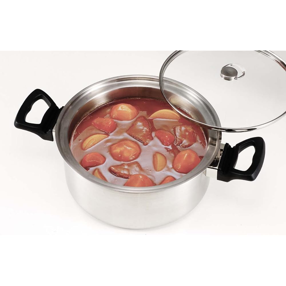 Hottoku Nabe new stage (22cm)/Eco-living by saving on gas bills! thermal cooking pot
