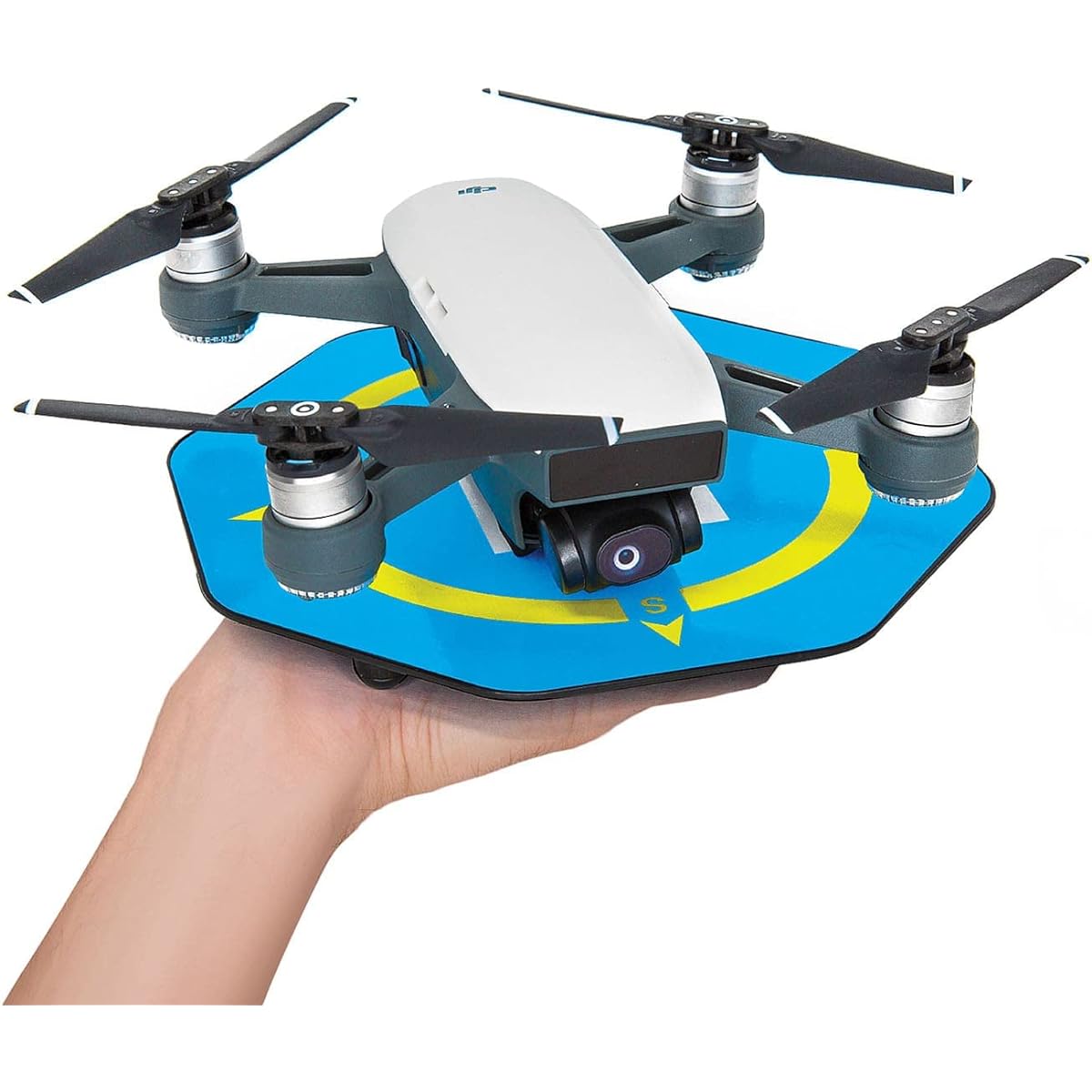 Ultimaxx Durable and Sturdy Palm Landing Pad for Spark Sized Drones (16.8cm / 6.6in)