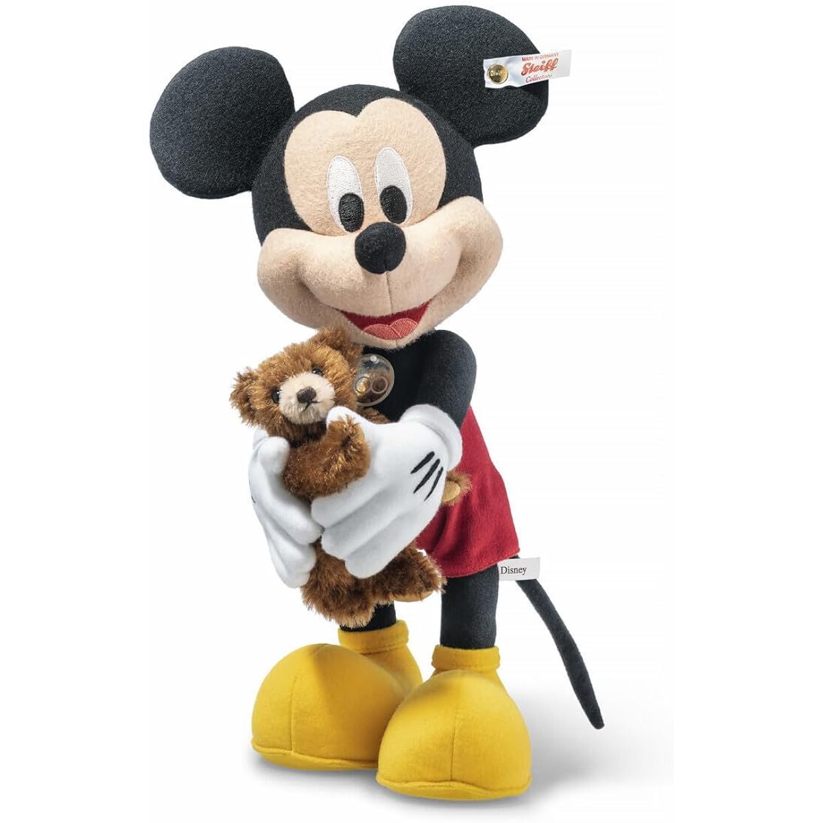 Steiff Disney D100 Mickey Mouse and Teddy Bear 31cm 355943