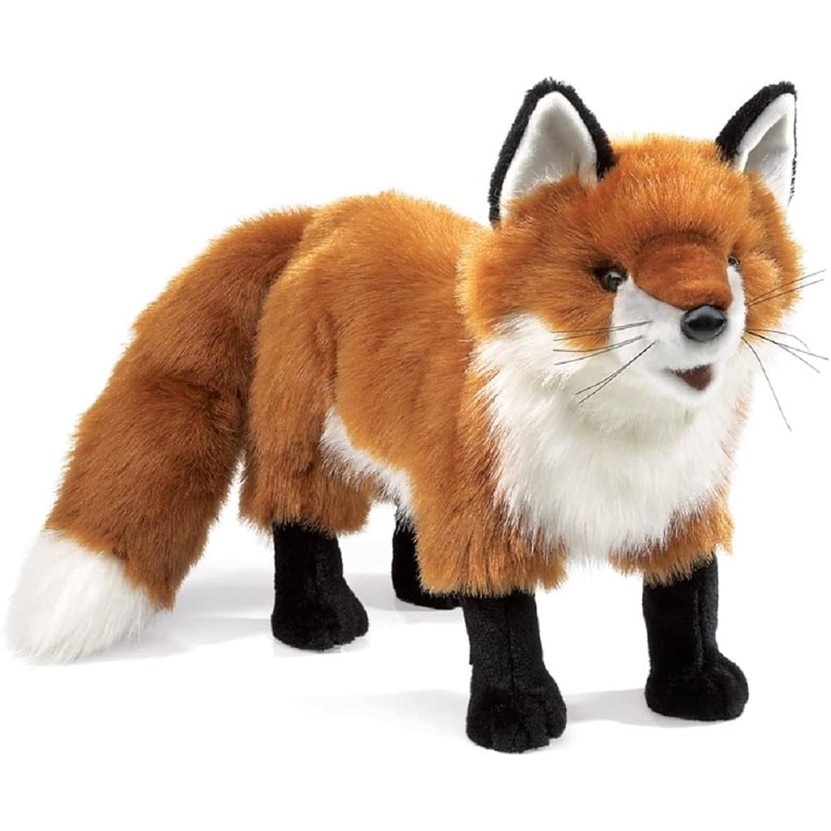 Red fox hand puppet