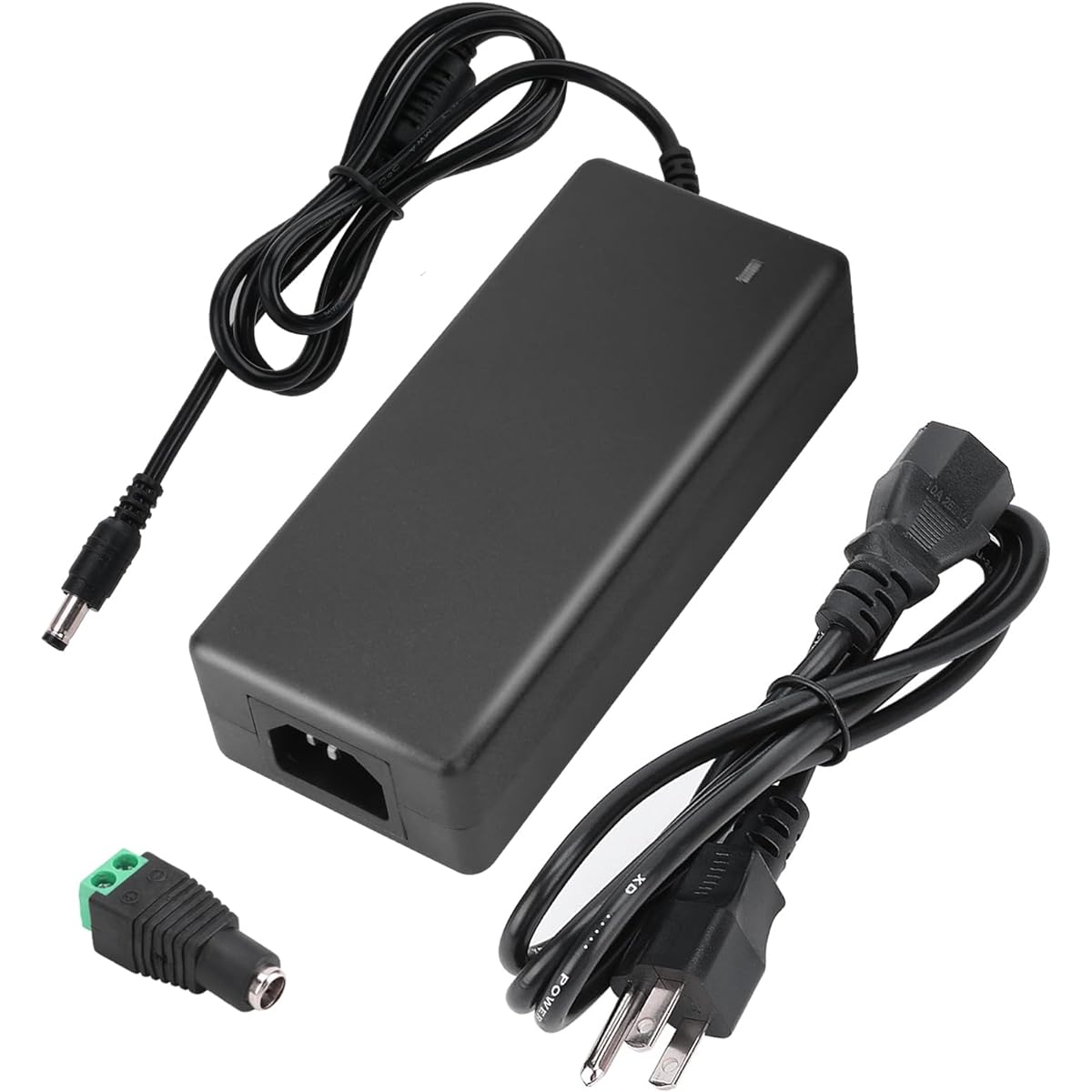 AOYADAISU 24V Power Adapter 144W 6A - AOYADAISU 100-240V Universal AC to DC Power 5.5mm x 2.1mm DC Plug 24 Volt 6 Amp Power Adapter for LED Strip Light Router Camera