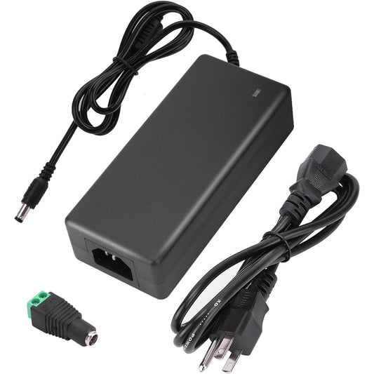 AOYADAISU 24V Power Adapter 144W 6A - AOYADAISU 100-240V Universal AC to DC Power 5.5mm x 2.1mm DC Plug 24 Volt 6 Amp Power Adapter for LED Strip Light Router Camera