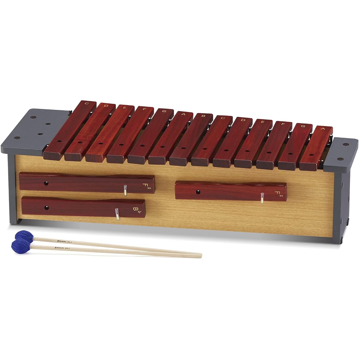 SUZUKI Suzuki Orff Musical Instrument Zylohorn Alto 16 notes XPA-16 13 main notes + 3 derived notes
