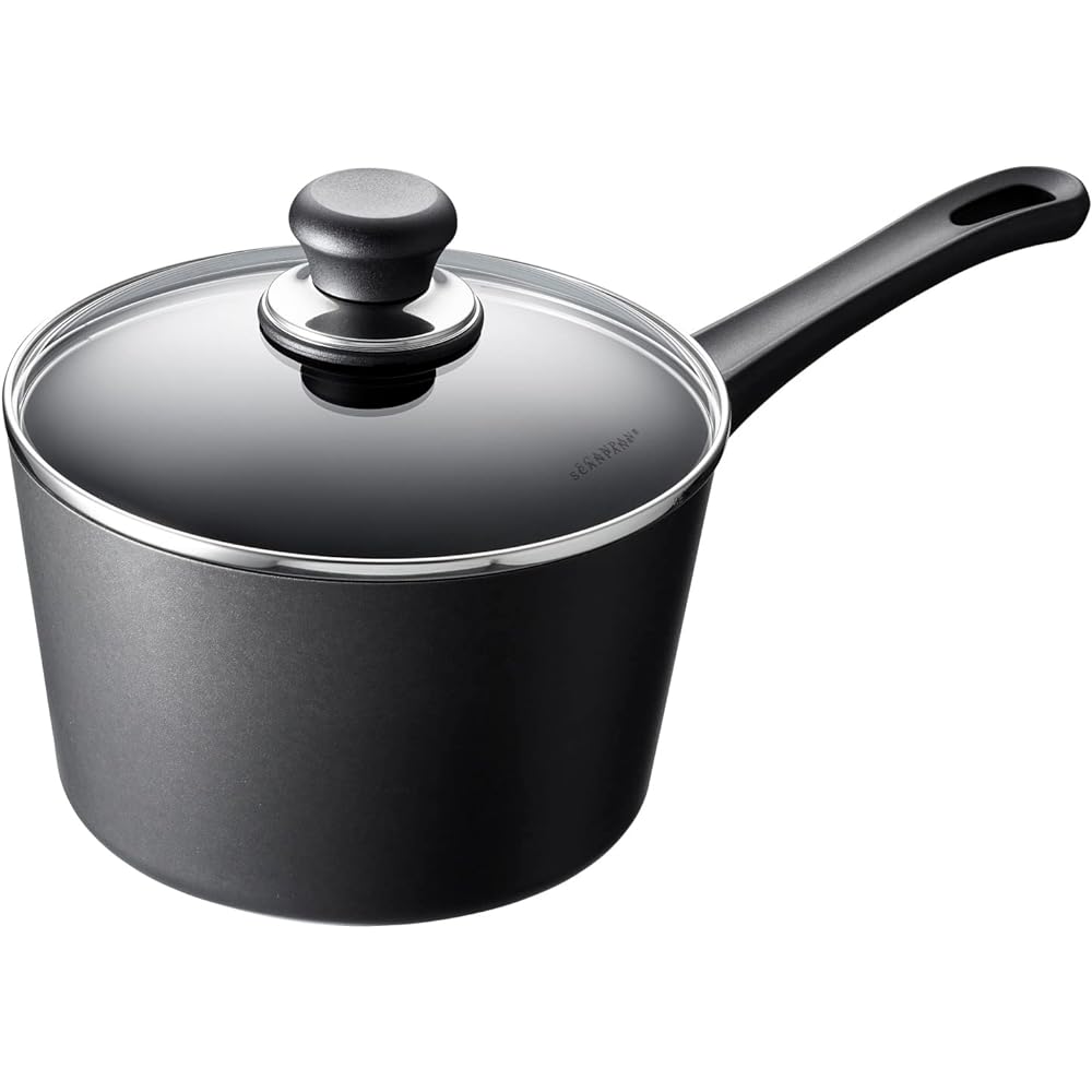 Scanpan Classic Induction Saucepan 2 Quart Black