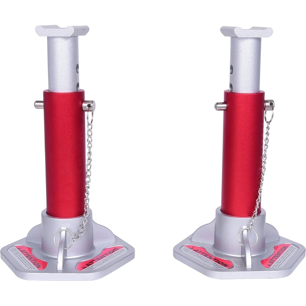 KS TOOLS Aluminum axle stand set 2 pcs 160.0315