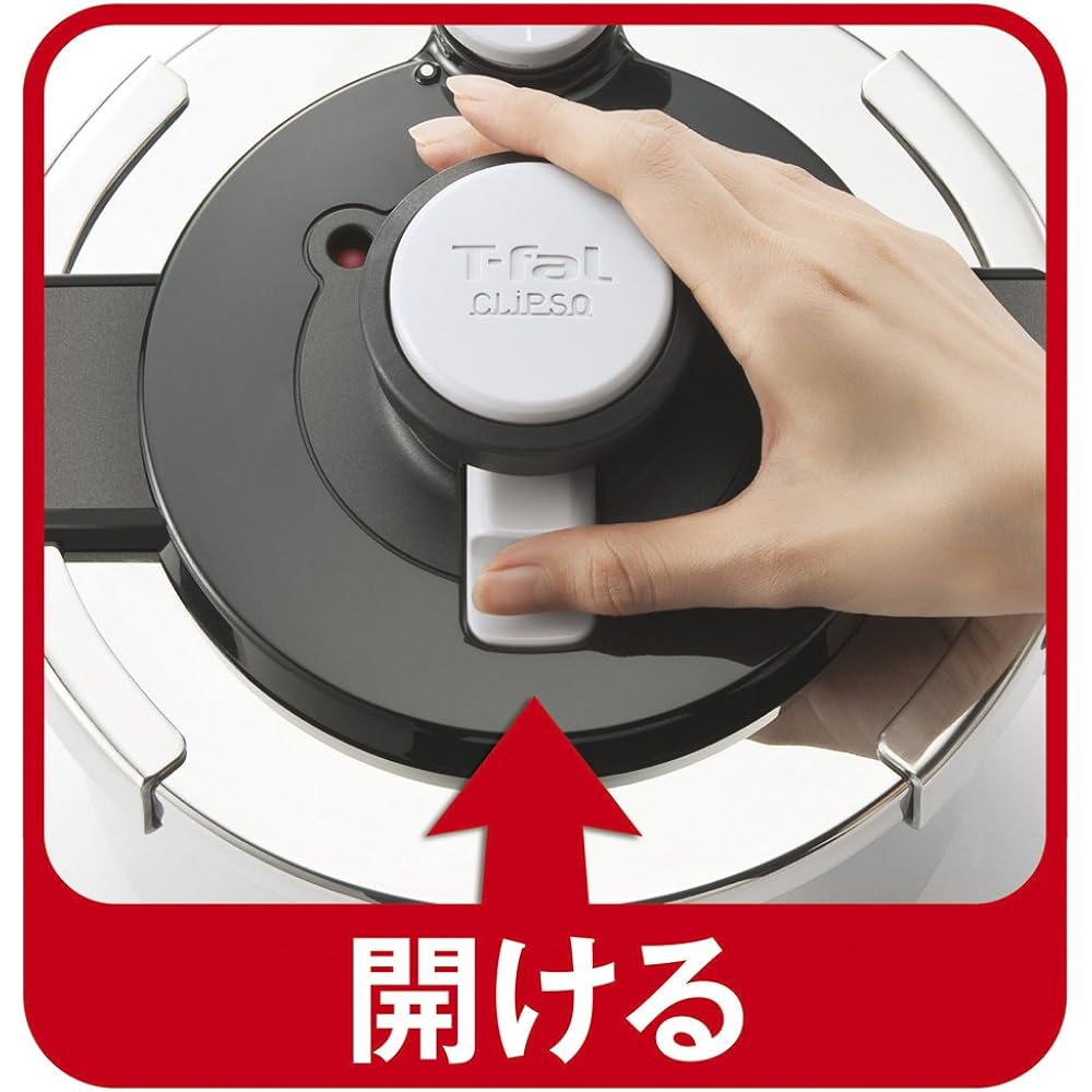 Tefal One Touch Open/Close Pressure Cooker Crypso Oasis 4L P4310433