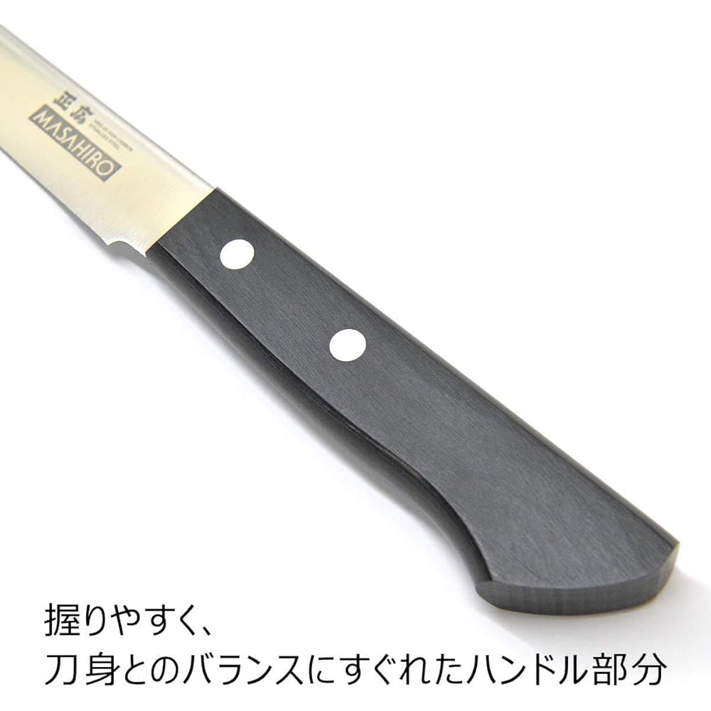 Gourmet Sommelier Raw Ham Knife, Single Edge, Right Handed, Made in Japan, Masahiro