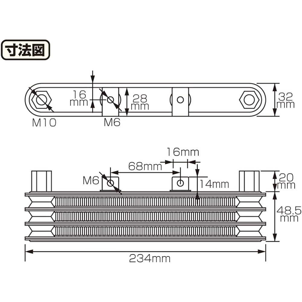 KITACO New Super Oil Cooler Kit 3 Stage Core CT125 Hunter Cub (JA55) For Vehicles Equipped with KITACO Bore Up Kit (164cc/181cc) 360-1470100