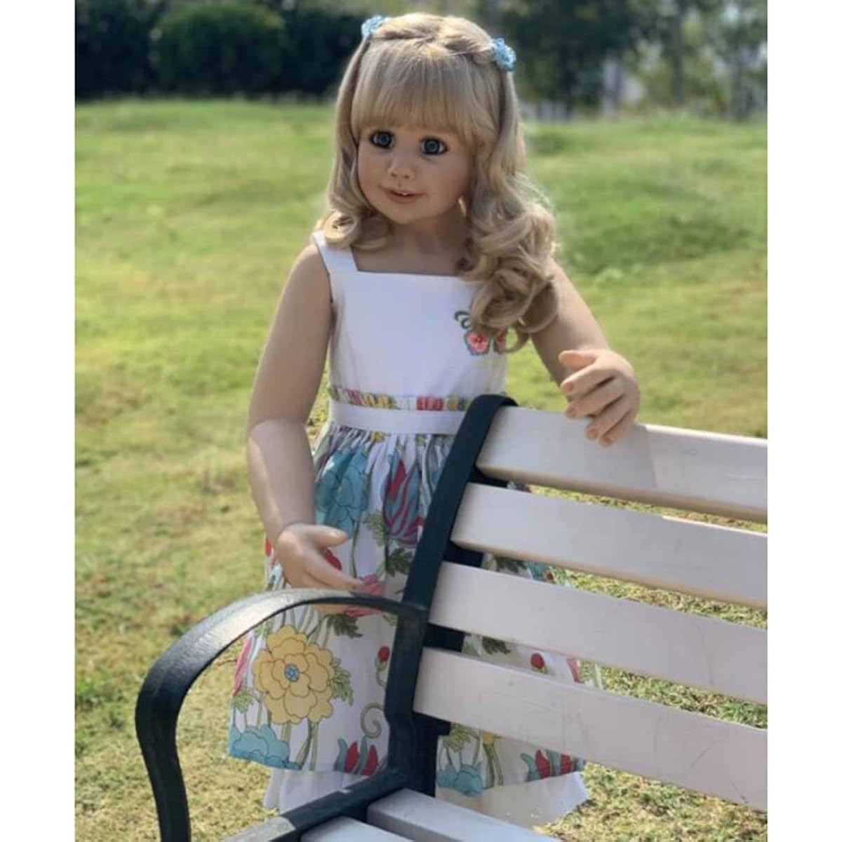 39inch Reborn Toddler Doll Princess Girl Toy Real 3 Years Old Size 100cm Kids Clothes Model Big Dress Up Doll Baby Gift