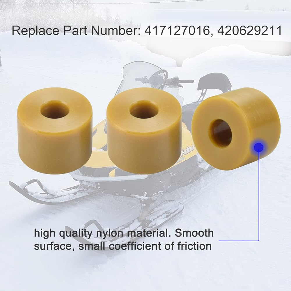 417127016 Driven Clutch Roller Kit Can-Am Maverick X3 Trail 800 1000 Defender HD10 Ski-Doo GSX GTX MXZ Summit Expedition Tundra Renegade (6 pieces)