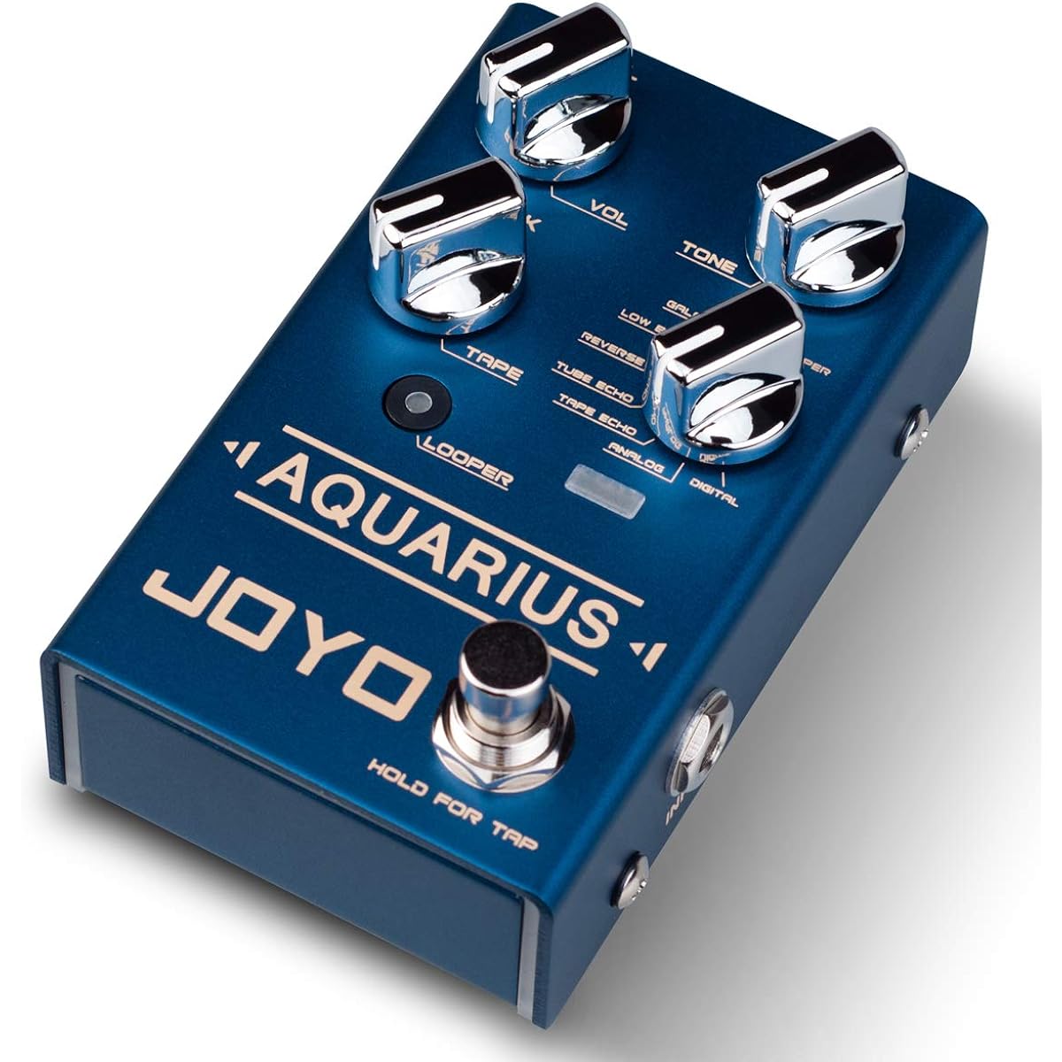 [Domestic regular product] JOYO Effector R-07 AQUARIUS Looper/Delay Looper & Delay Mode Pedal