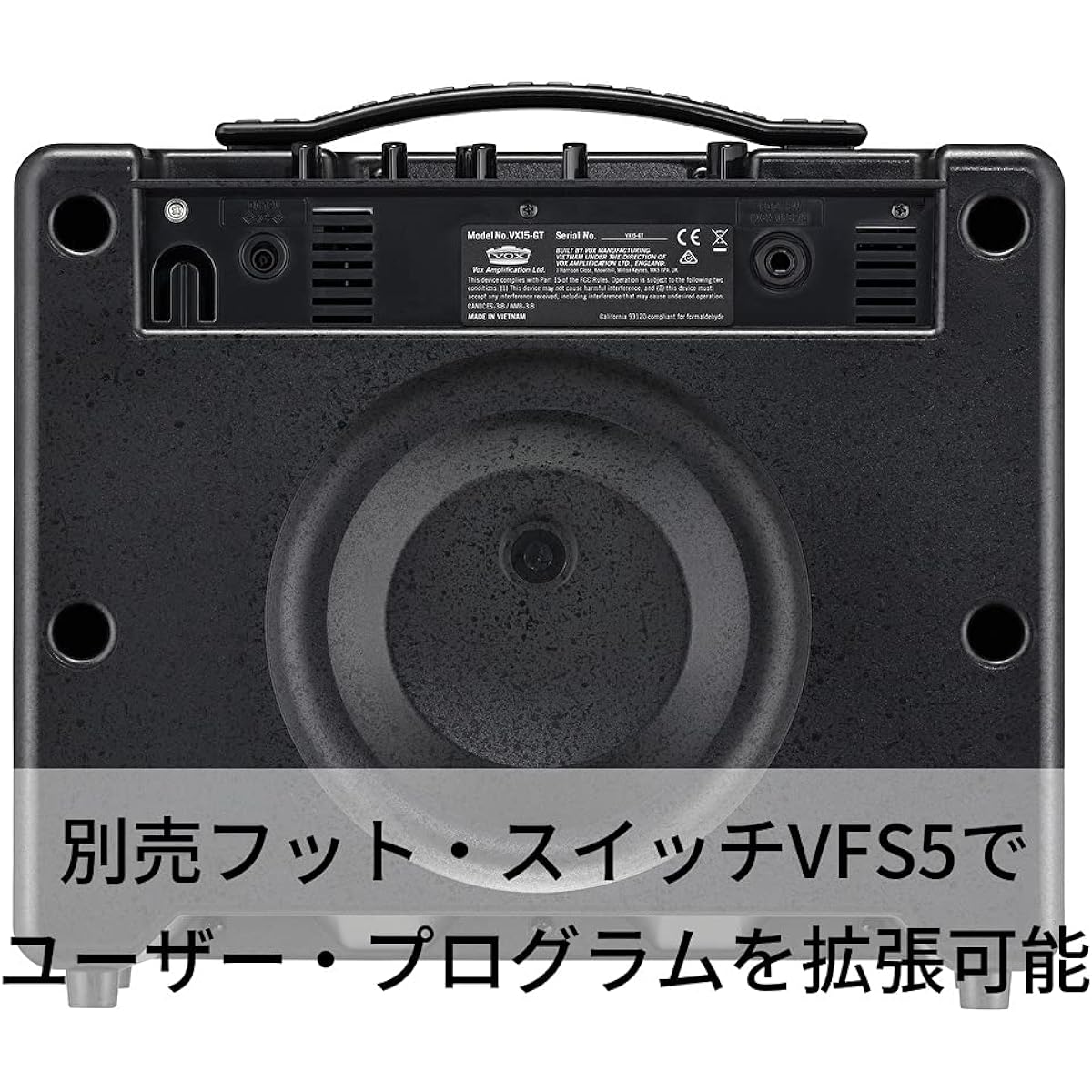 VOX lightweight and compact design 15W guitar amplifier VX15 GT