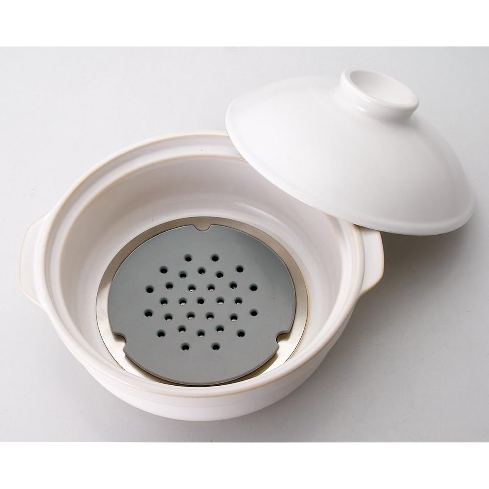 Domestic IH compatible Western-style clay pot for 3 to 4 people Red/Black AM-987959