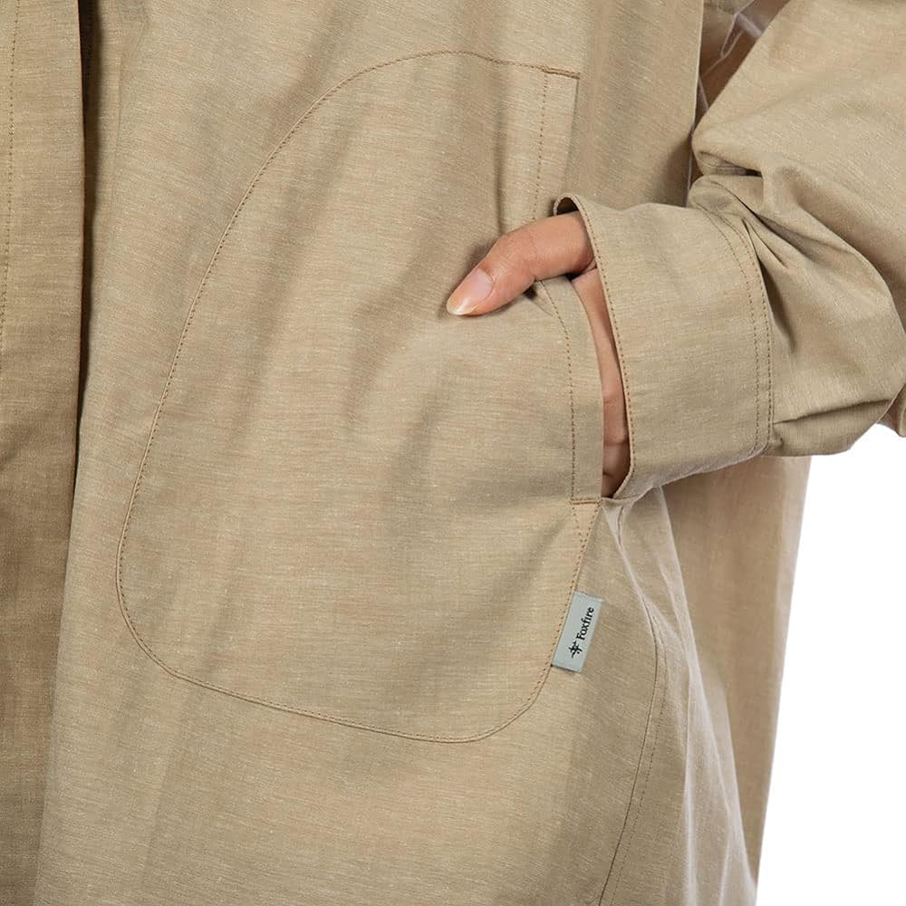 [Foxfire] Shirt [8212260] [Insect repellent] [Skolon] [Sweat absorbent and quick drying] [UV protection] SC Nowa Hoody Women's