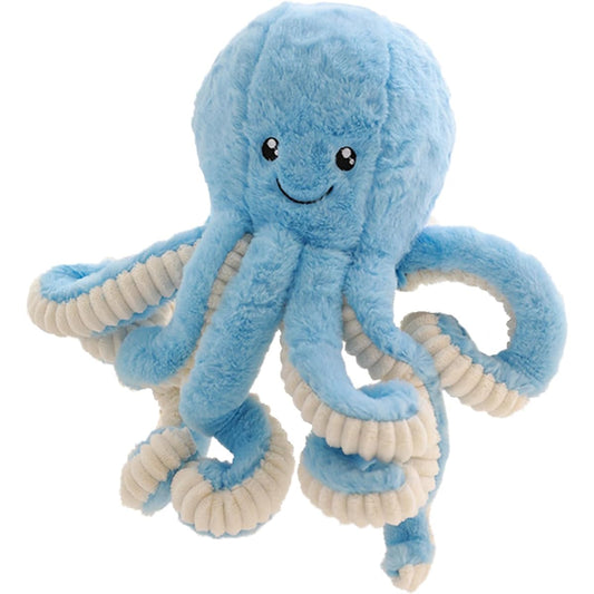 TONGSONG Cute Cartoon Octopus Stuffed Animals, Octopus Plush Toys, Octopus Stuffed Animal Gifts, Ocean Plush Toys, Stuffed Animals for Kids and Lovers, Home Decoration (Blue, 15.7 inch)