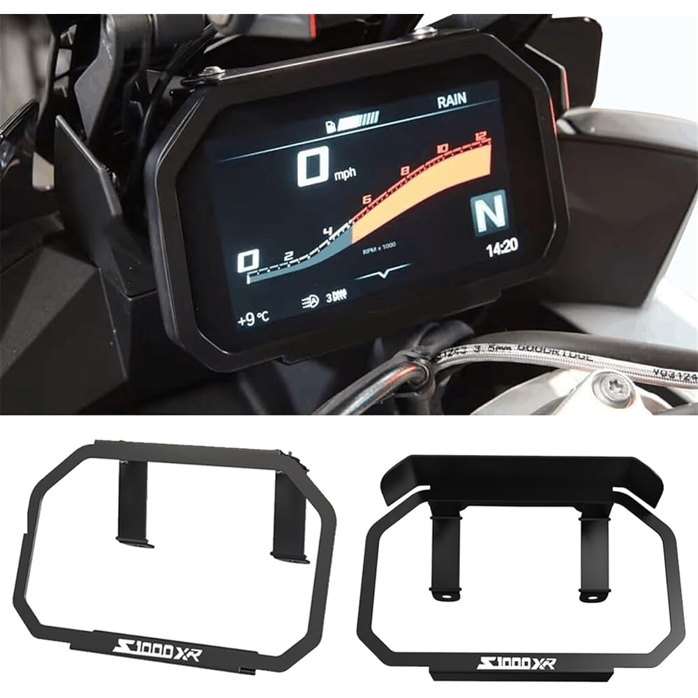 SAG S 1000XR 1000 S1000 XR Meter Anti-Theft Frame TFT Anti-Theft Screen Sun Visor Guard BMW S1000XR 2020 2021 2022 2023 Sun Visor Instrument Cap (Size: B S1000XR)
