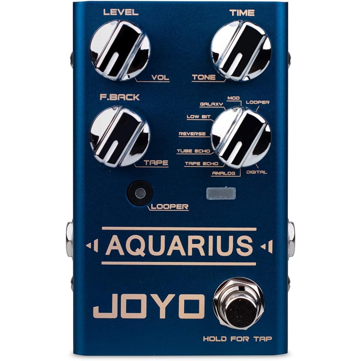 [Domestic regular product] JOYO Effector R-07 AQUARIUS Looper/Delay Looper & Delay Mode Pedal