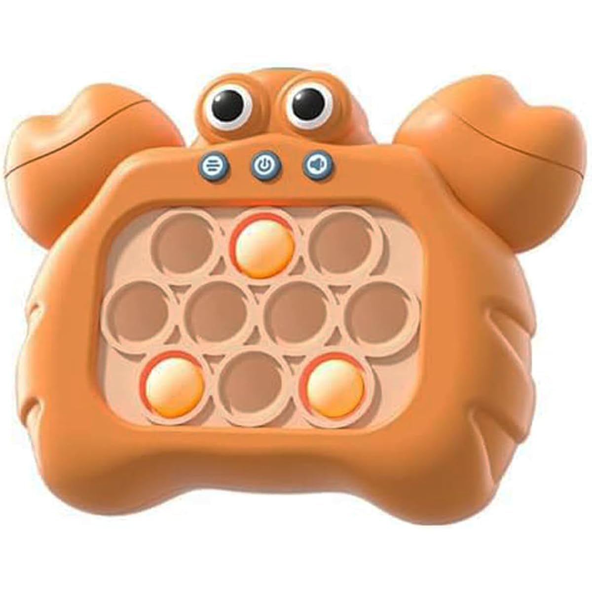 Whisary Rapid Push Puzzle Game Machine Pop Fidget Lite (Club Orange)