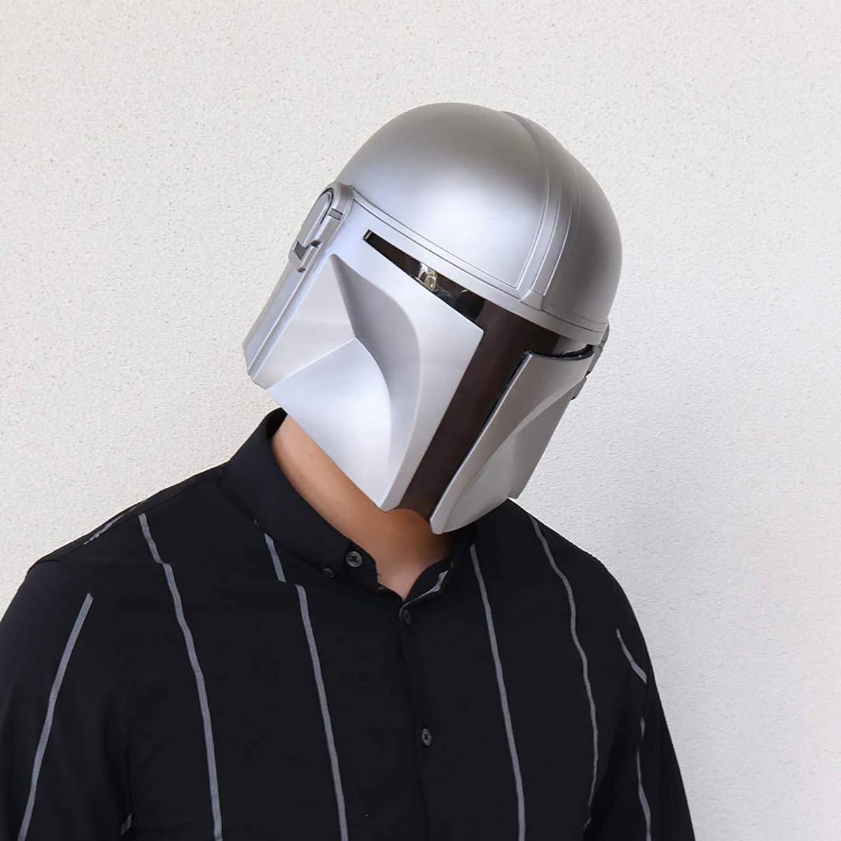 nezababy SW Mando Helmet Sith Jet Troopers Darth Vader Clone Troopers Helmet Full Head Mask for Collection