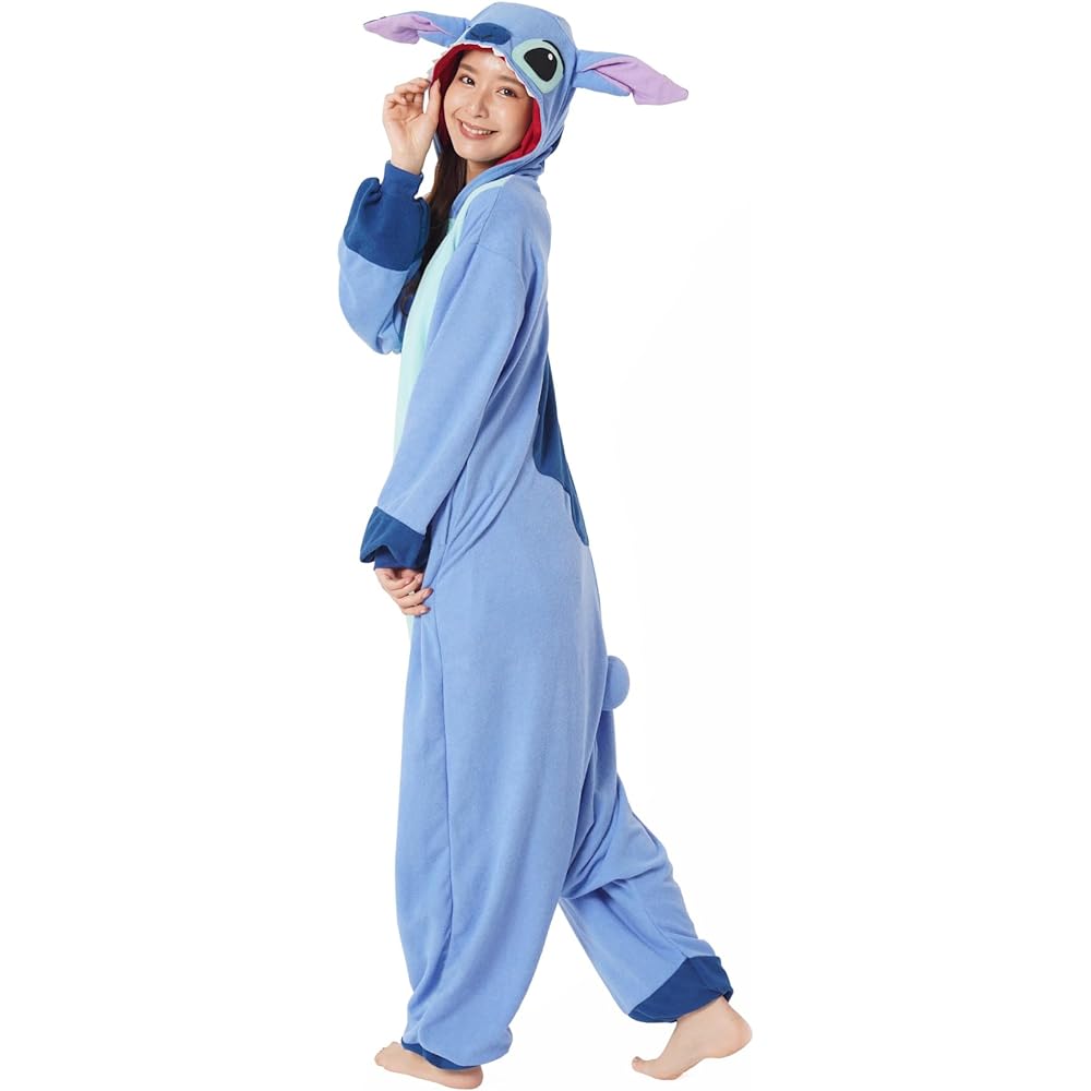 [SAZAC] DNY-071 Character Fleece Kigurumi One Size Fits Most Disney Stitch