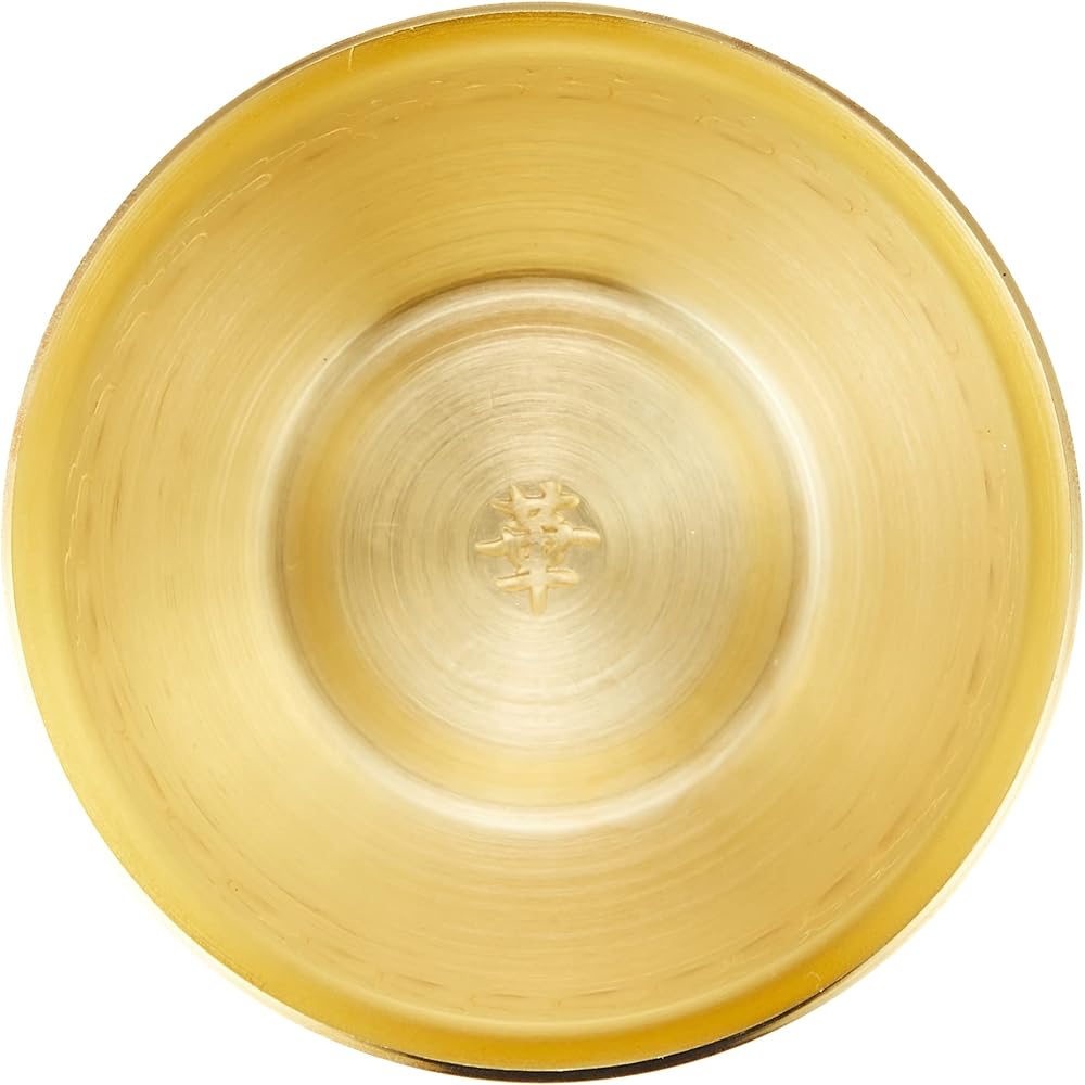 Hana Guinomi 60ml (hammered) Gold plated 3959