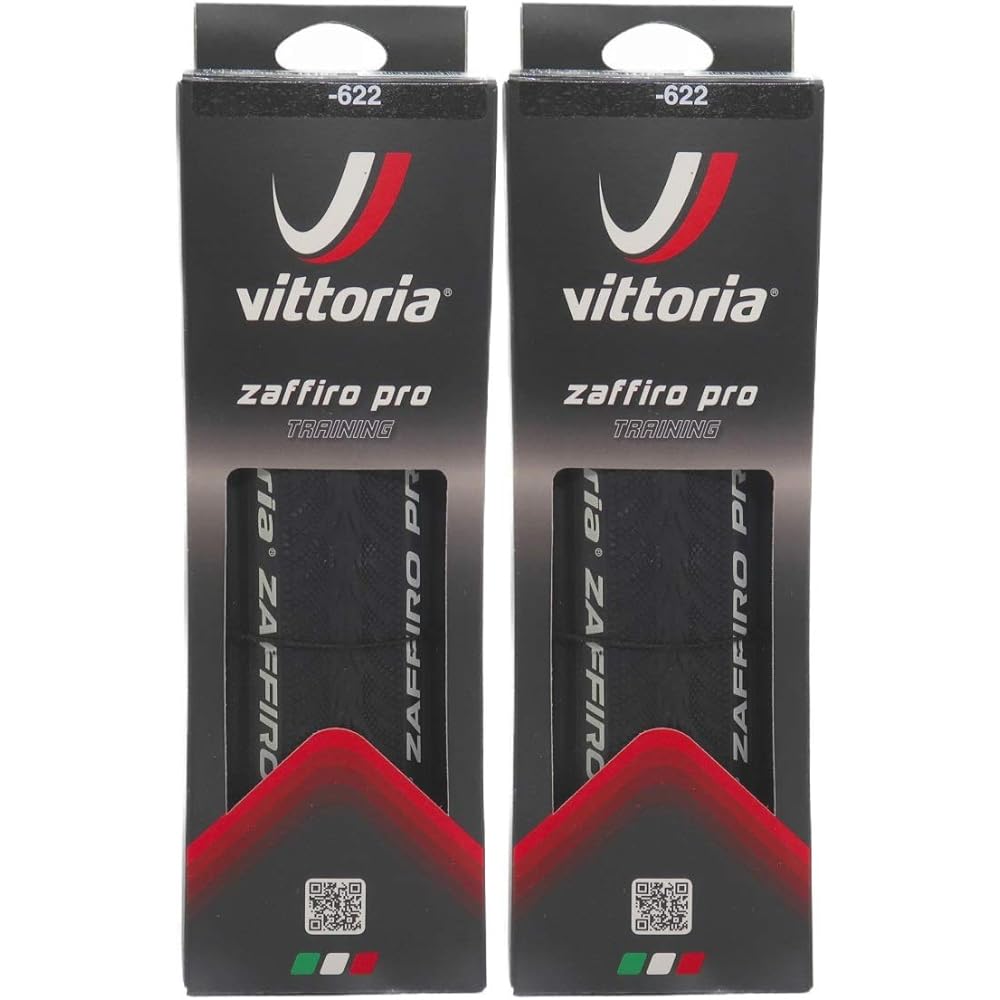 Set of 2 Vittoria Zaffiro Pro Training 700x25c(25-622) Clincher Tires [Parallel Import]