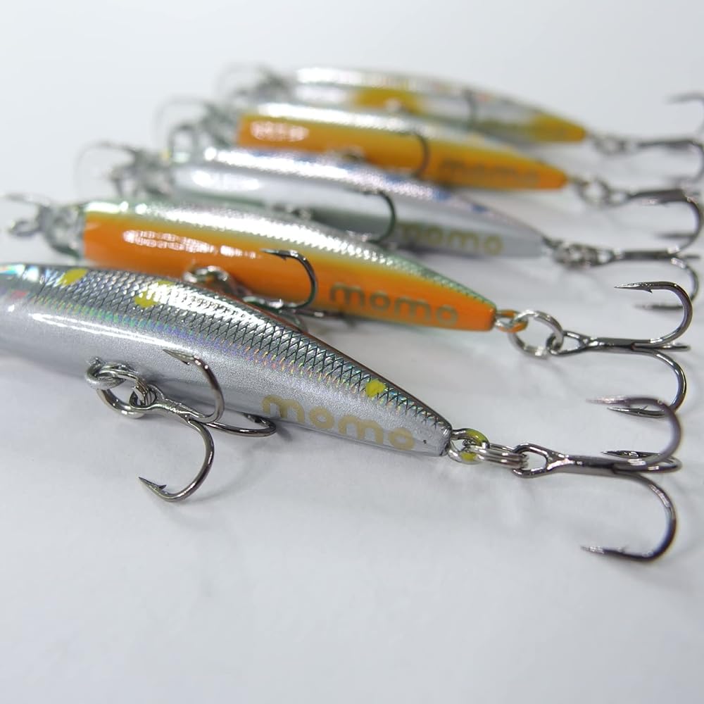 Mountain stream trout [momo lure] Momoru lure D-minnow heavy sinking minnow 50mm 4.8g tungsten built-in for contacting yamame trout.