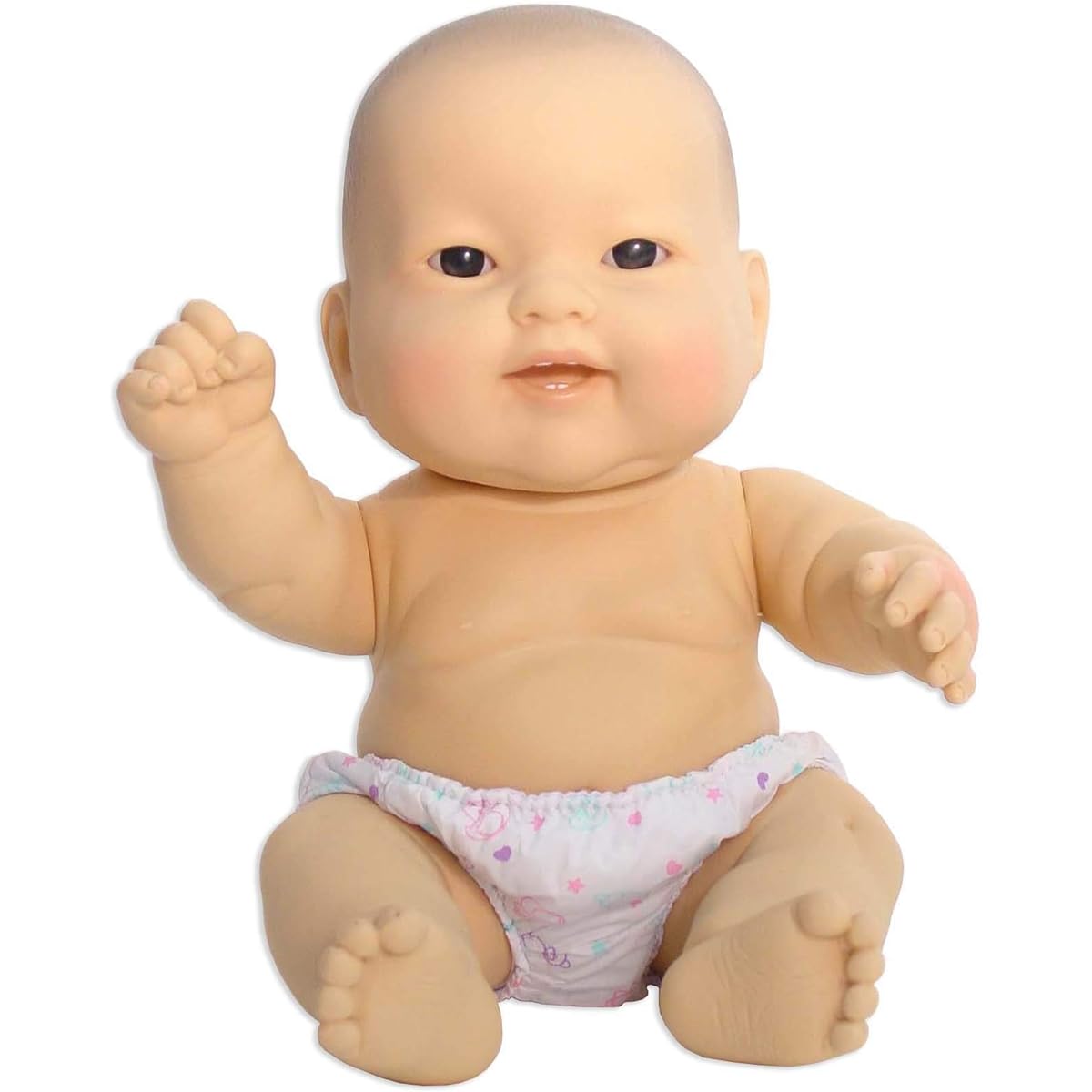 JC Toys BER16540-A1 Lots of babies love, 10 inch size, Asian baby