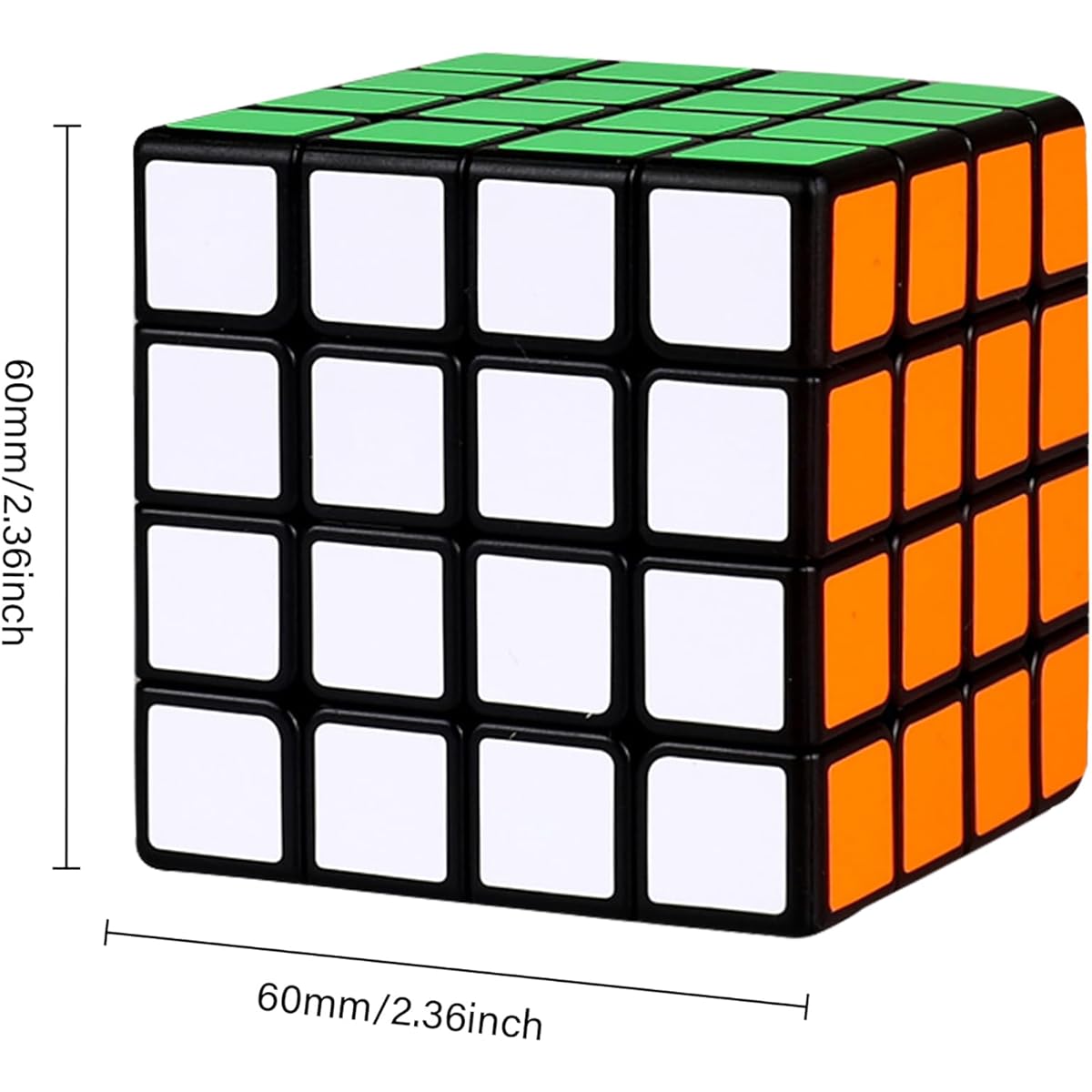 2x2x2 Rubik's Cube Black Base