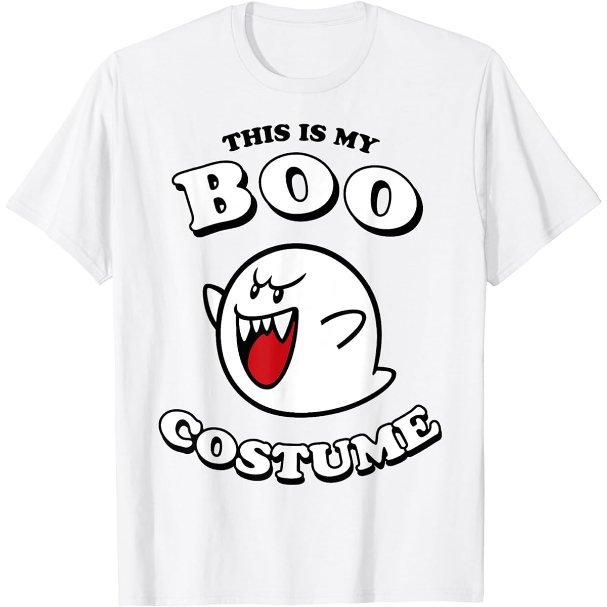 Super Mario This Is My Boo Costume T-Shirt