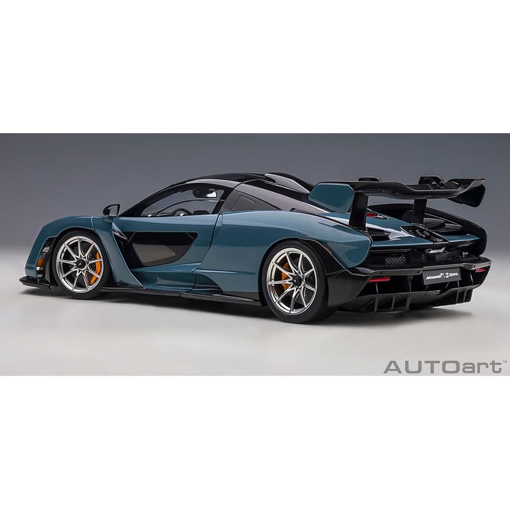 AUTOart 1/18 McLaren Senna Pearl Gray Finished Product 76077
