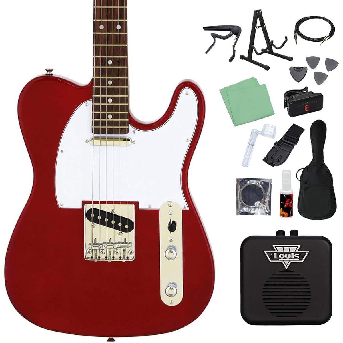 LEGEND LTE-Z CA Electric Guitar Beginner 14-piece Set [With Mini Amplifier] Legend