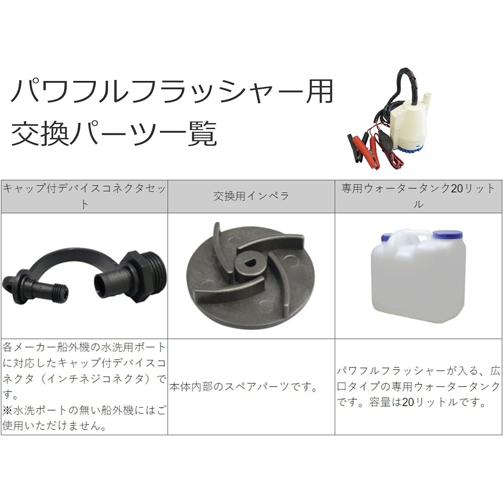 BMO JAPAN Flushing Kit Device Connector Set with Cap 50B0001