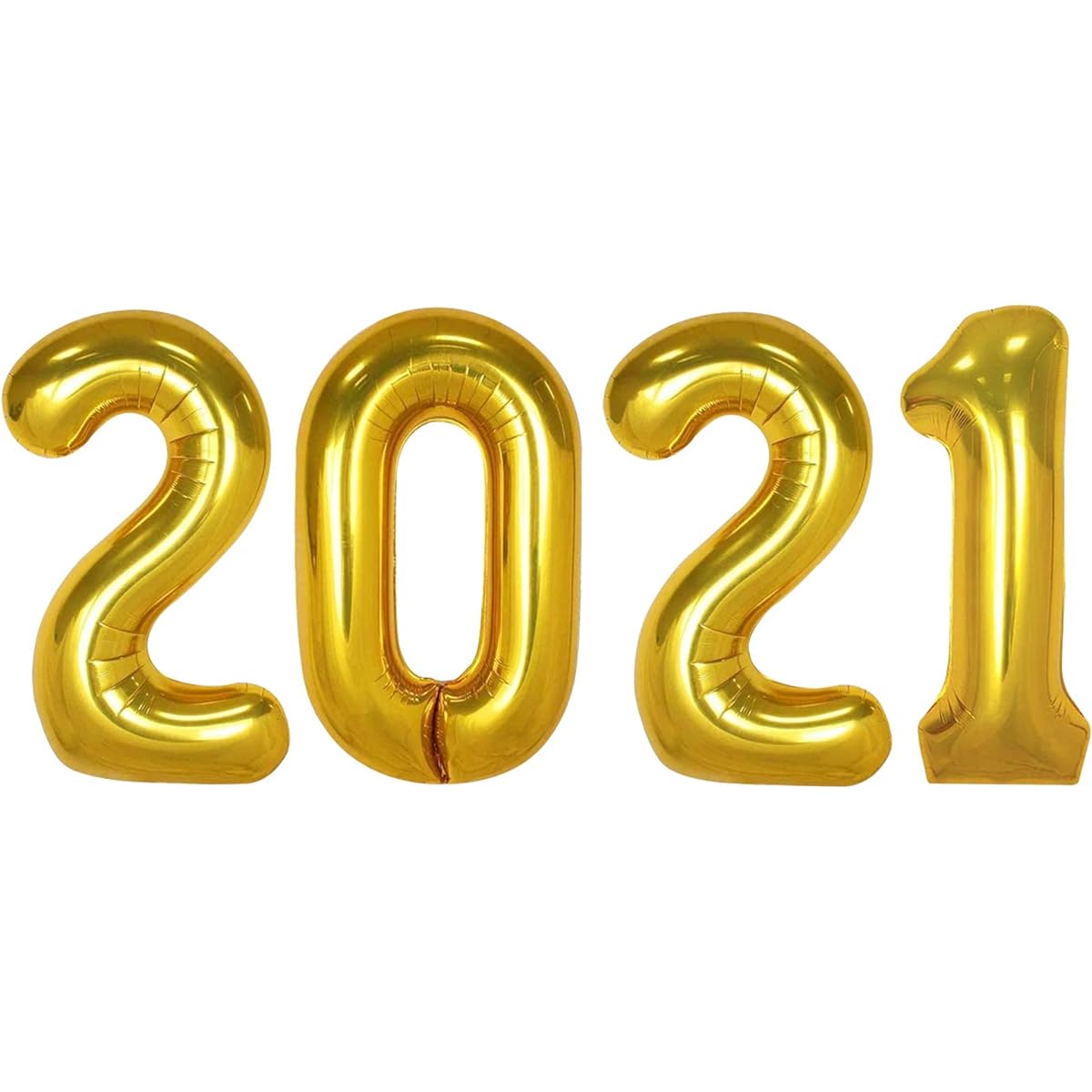 Ivenf Graduation Decorations 2021 40 Inch 2021 Foil Balloons for New Years Eve Party College Graduation Party Supplies