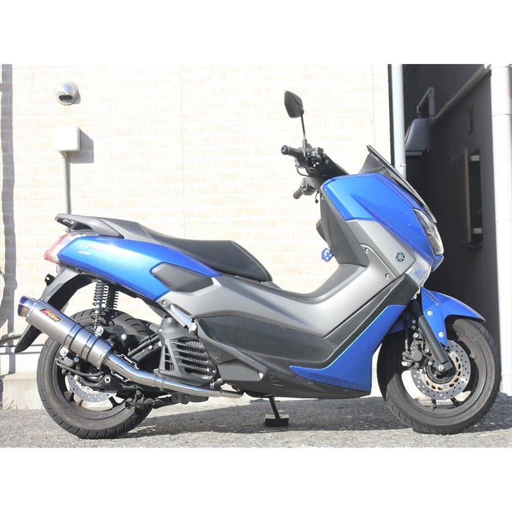 Realspeed Yamaha NMAX125/NMAX155 (SE86J/E3P8E/SED6J) Bike Muffler Meteo Titanium Solid Muffler N-MAX 125 N-MAX 155 N-MAX RSP-MET-205