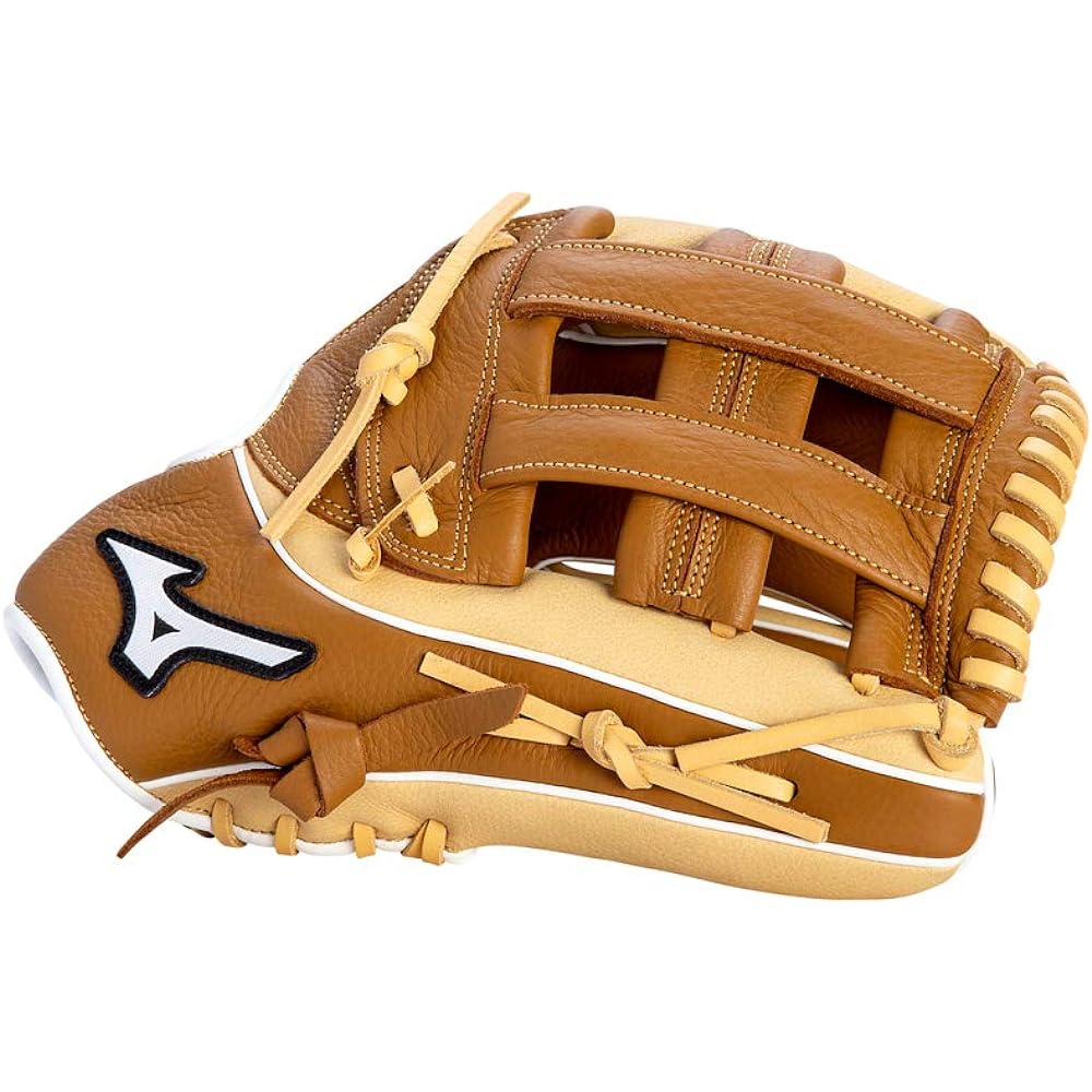 Mizuno Mizuno GFN1250B4 Franchise Series Baseball Glove 12.5 inches Outfield Right Thrower Tan Brown [Parallel Import]