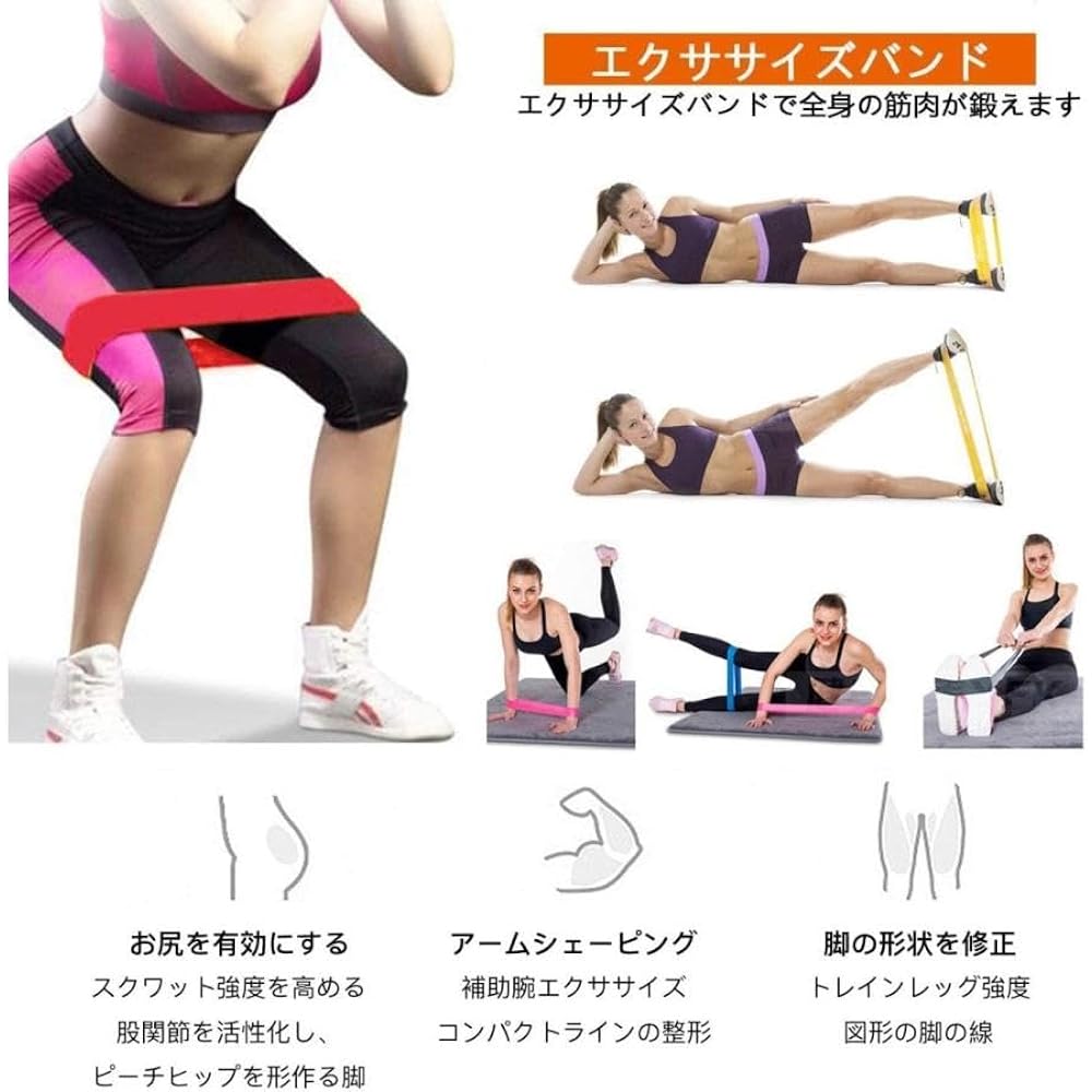 Fascia Roller, Foam Roller, Fascia Release Roller, Grid Foam Roller, Yoga Pole, Training Roller, Muscle Relaxation, Massage Roller, Japanese Instruction Manual Included, 5-Piece Set (Pink)