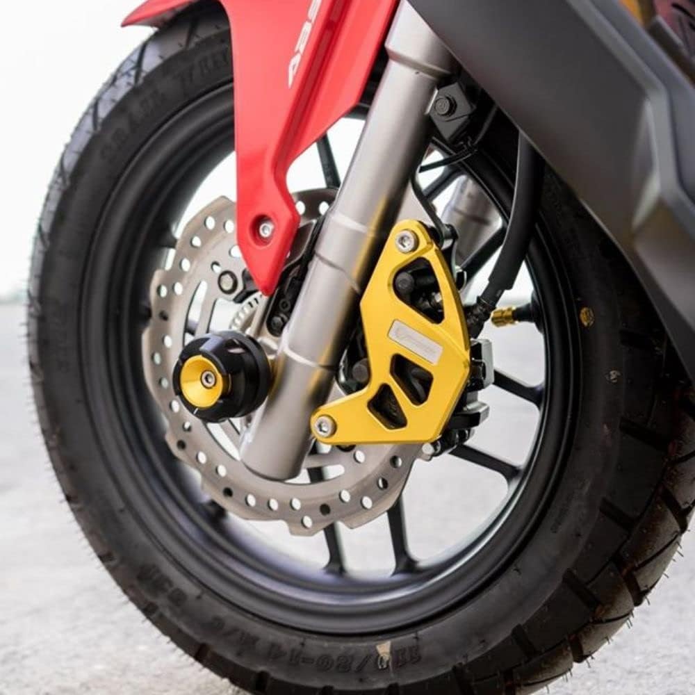 Revolution Front Caliper Guard for Honda ADV150/160 PCX160/Honda ADV150/160 PCX160 Front Caliper Guard Revolution KF38 KF54 KF47 (Black)