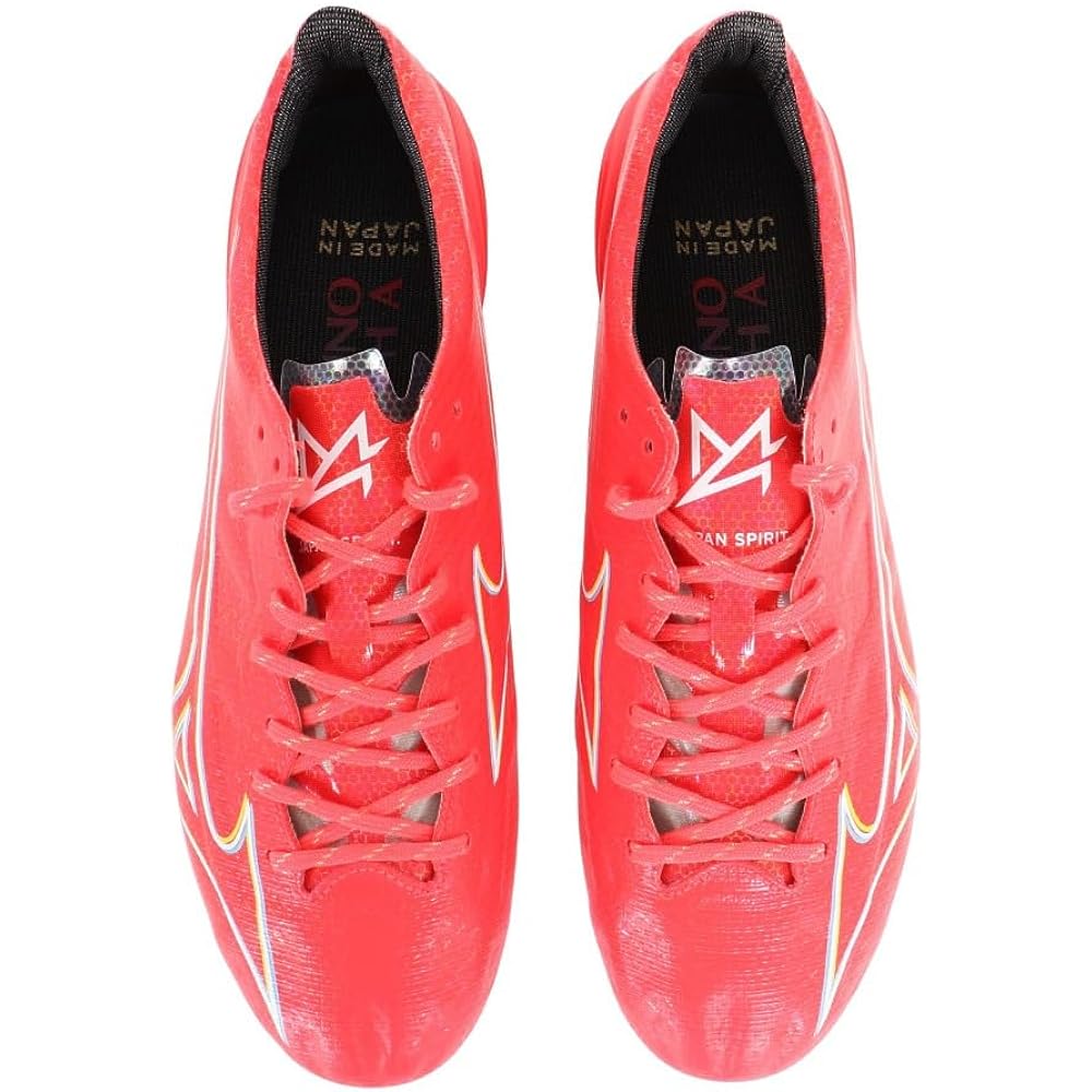 [Mizuno] Unisex Alpha JAPAN P1GA2360 64 Red Soccer Spikes