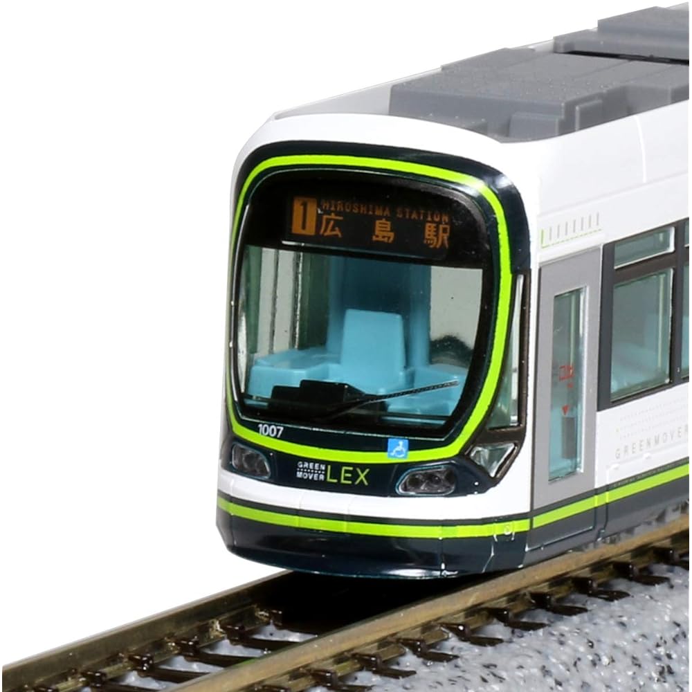 KATO N Gauge Hiroshima Electric Railway Type 1000 Green Mover LEX 14-804-1 Railway Model Train