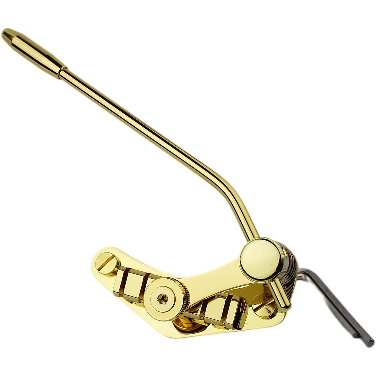 Guyker Tune-O-Matic Style Electric Guitar Bridge Stop Bar Tailpiece Tremolo LP Compatible with SG Guitar Gold