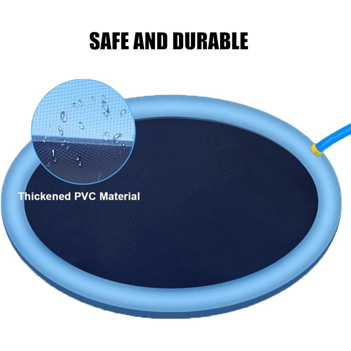 UOSIA Summer Pet Sprinkler Mat Game Cooling Mat Pool Dog Sprinkler Children Sprinkler Mat Bathtub Dog Bathtub Outdoor Game Toy