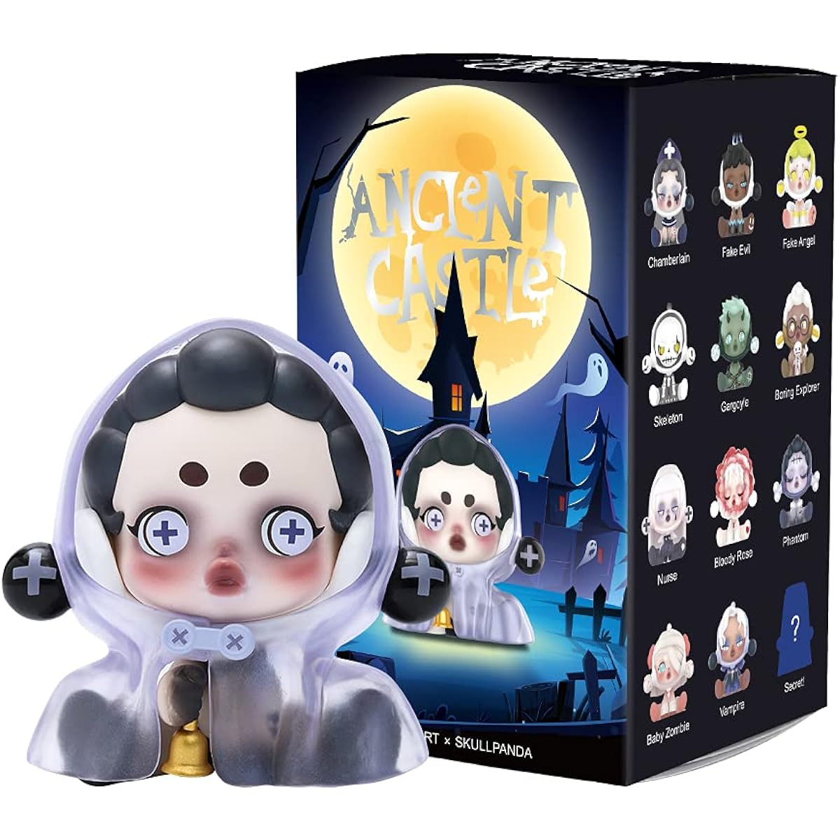 POP MART SKULLPANDA ANCIENT CASTLE Series [Assorted Box 12 Pieces] Pop Mart Figures Soft Vinyl Gacha Gachapon Character Goods Karai Stylish Toys