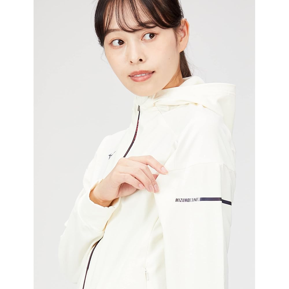 [Mizuno] Training Wear Tech Shield Jacket Hoodie Parka Windproof Water Repellent Stretch 32MC2860 Women's