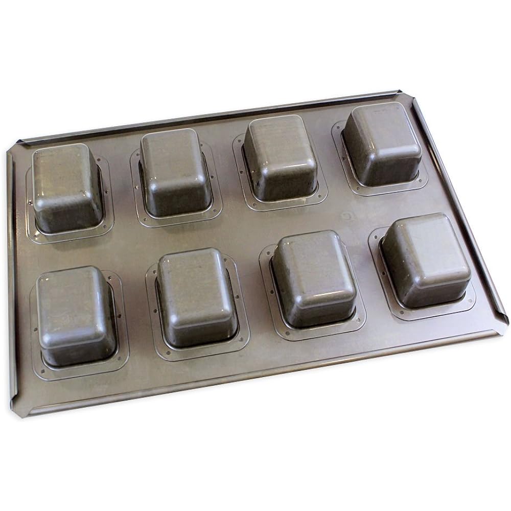 [Mama bread] Chiyoda type silicone coat S hole (square) 8 piece type chiyoda